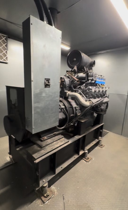 Enclosed generator package